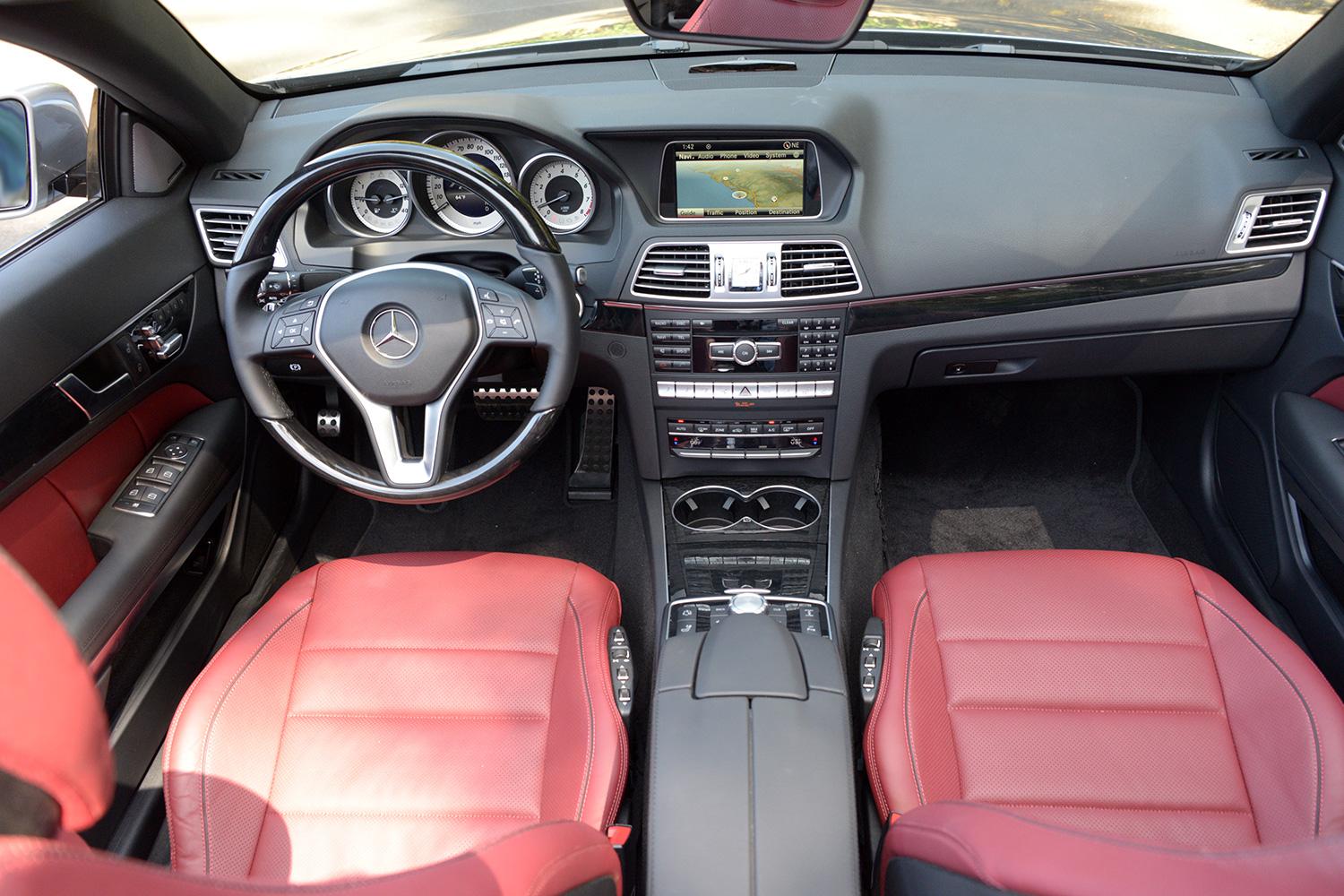 Mercedes Benz E Class Red