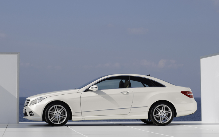 Mercedes Benz E Class White