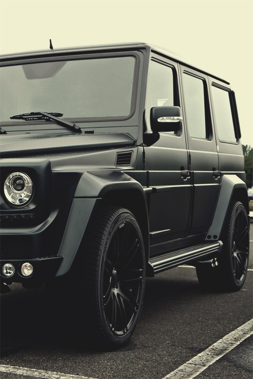 Mercedes Benz G Class Black Matte