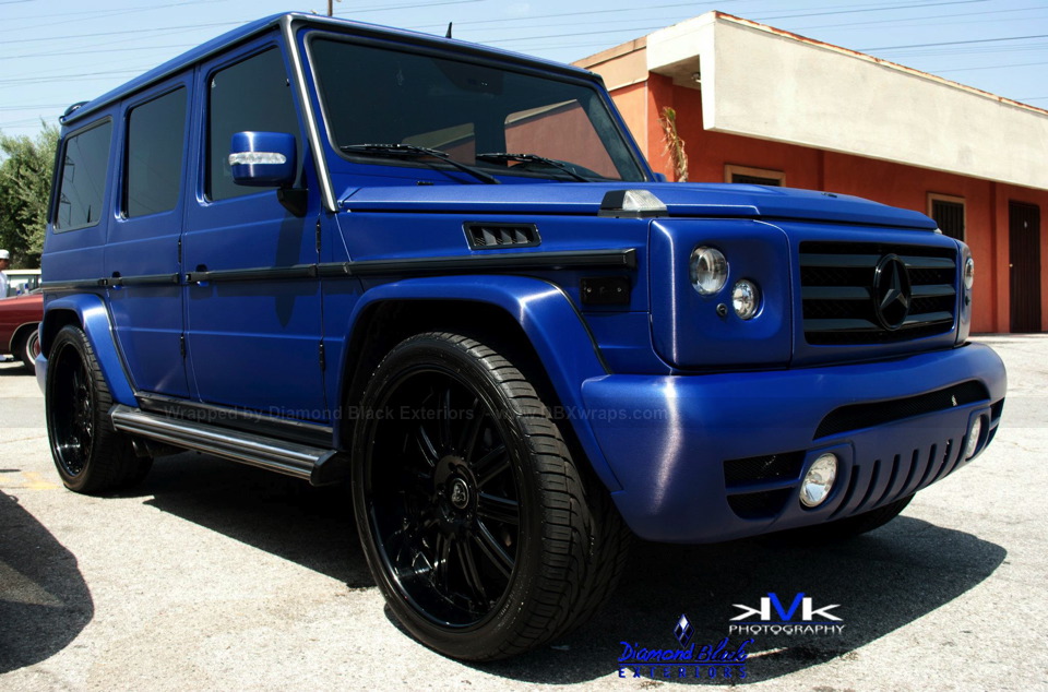 Mercedes Benz G Class Blue
