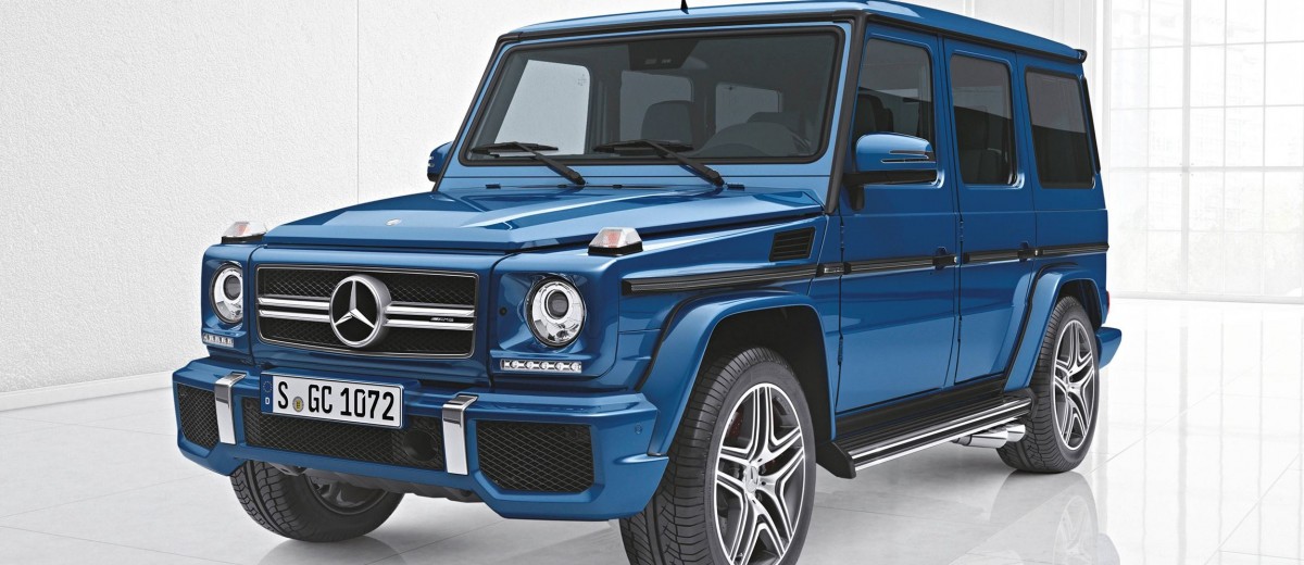 Mercedes Benz G Class Blue