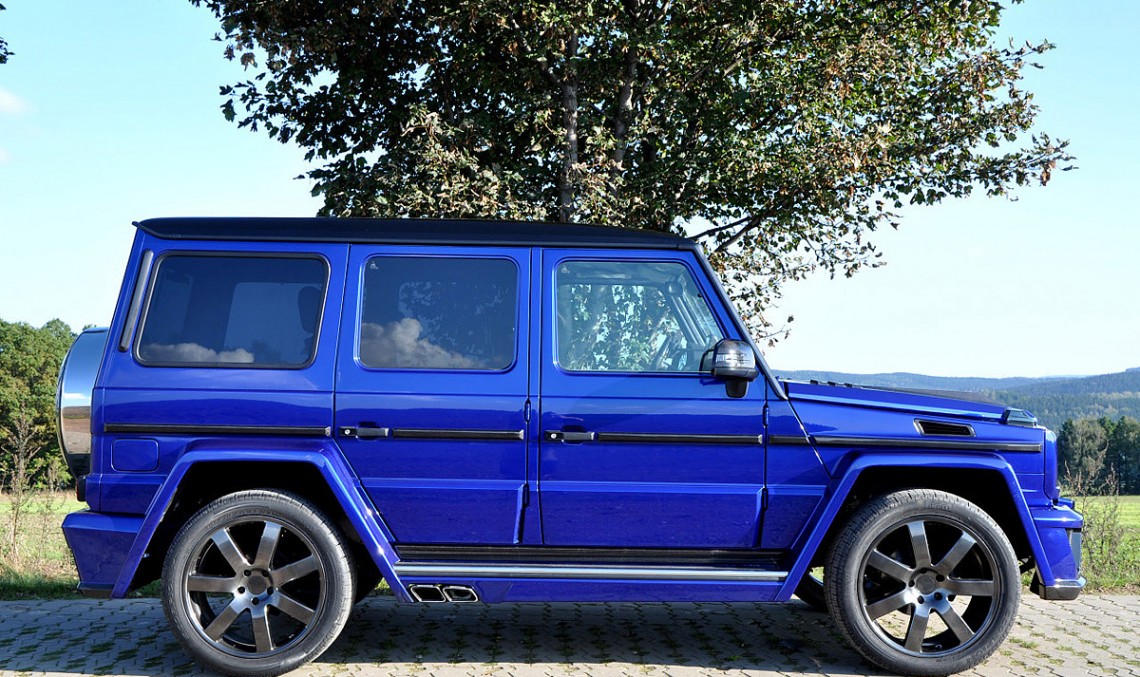 Mercedes Benz G Class Blue