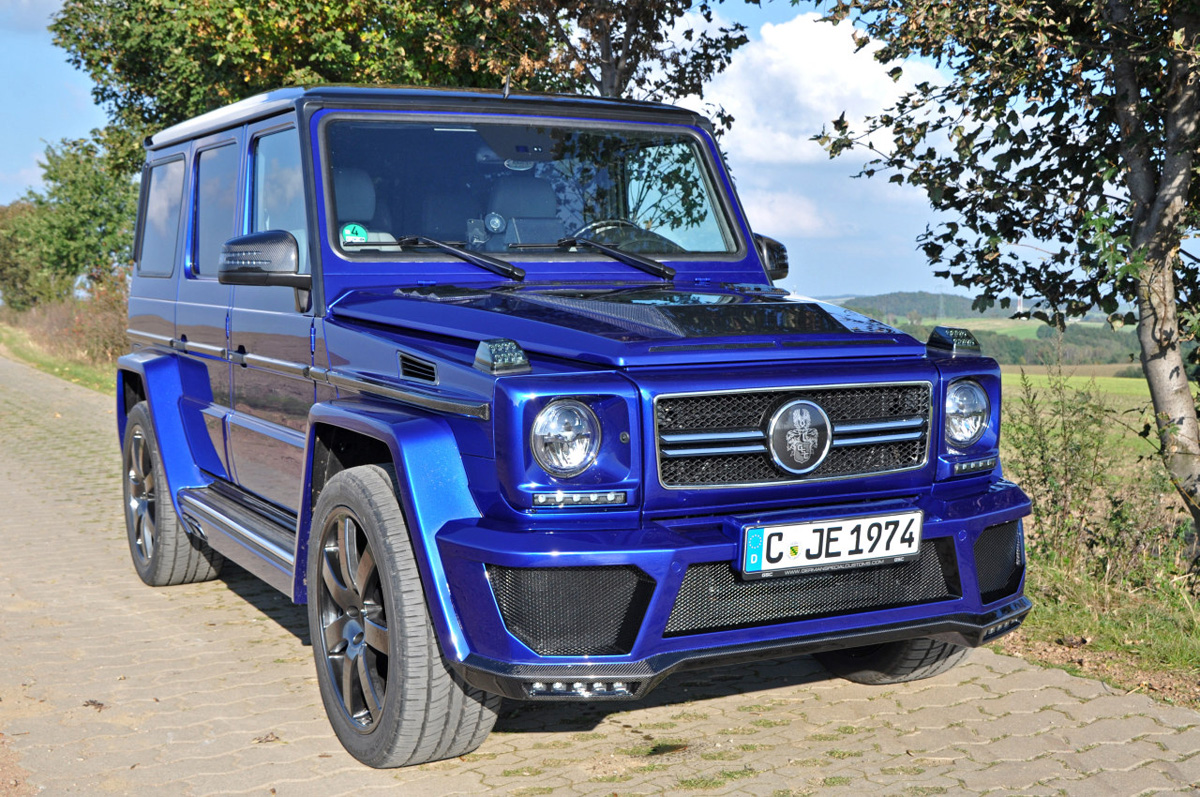 Mercedes Benz G Class Blue