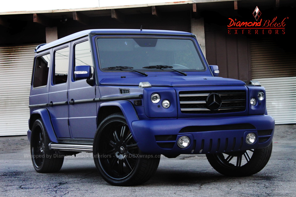 Mercedes Benz G Class Blue