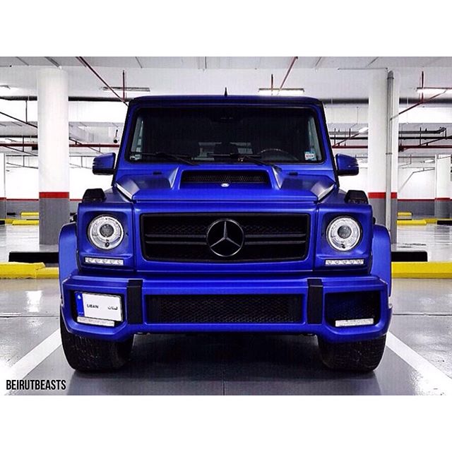 Mercedes Benz G Class Blue