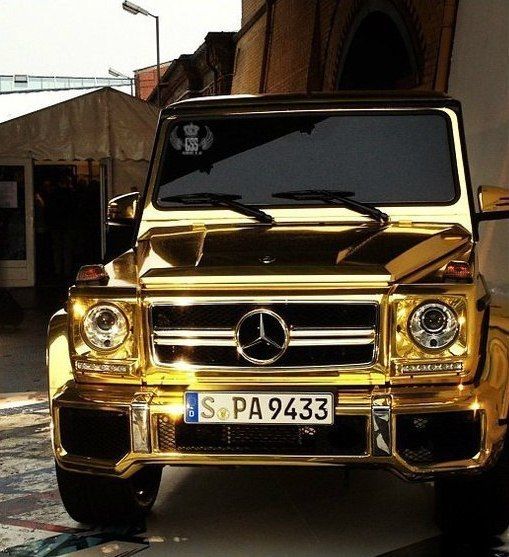 Mercedes Benz G Class Gold