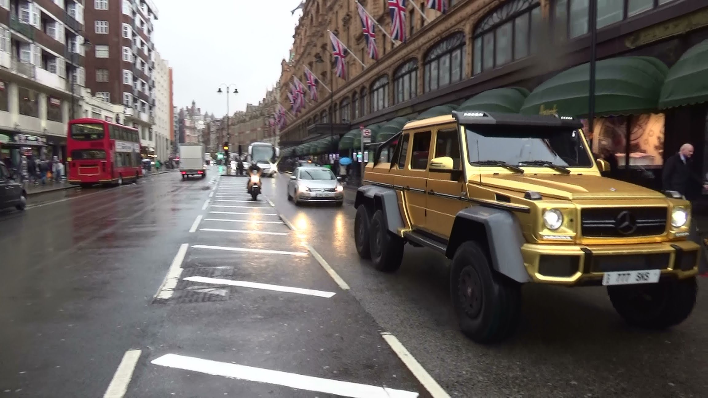 Mercedes Benz G Class Gold