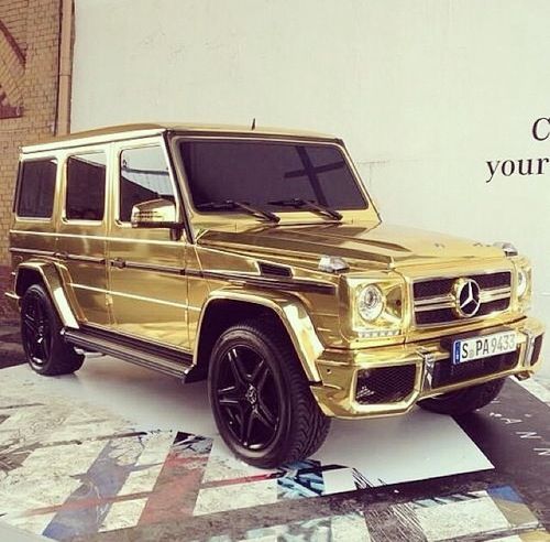 Mercedes Benz G Class Gold