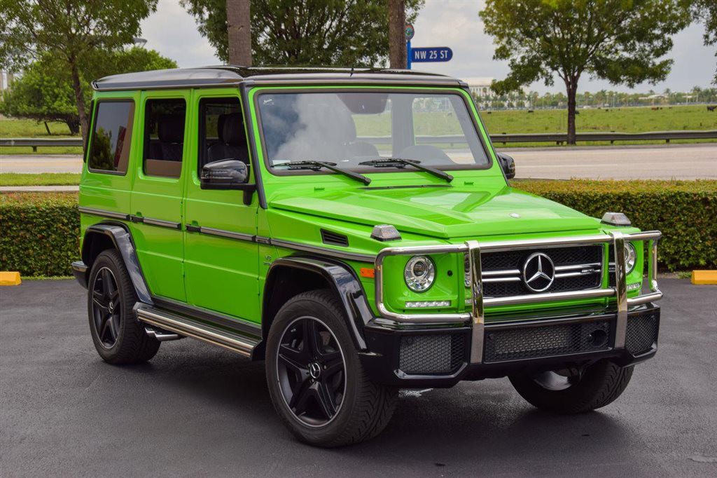 Mercedes Benz G Class Green
