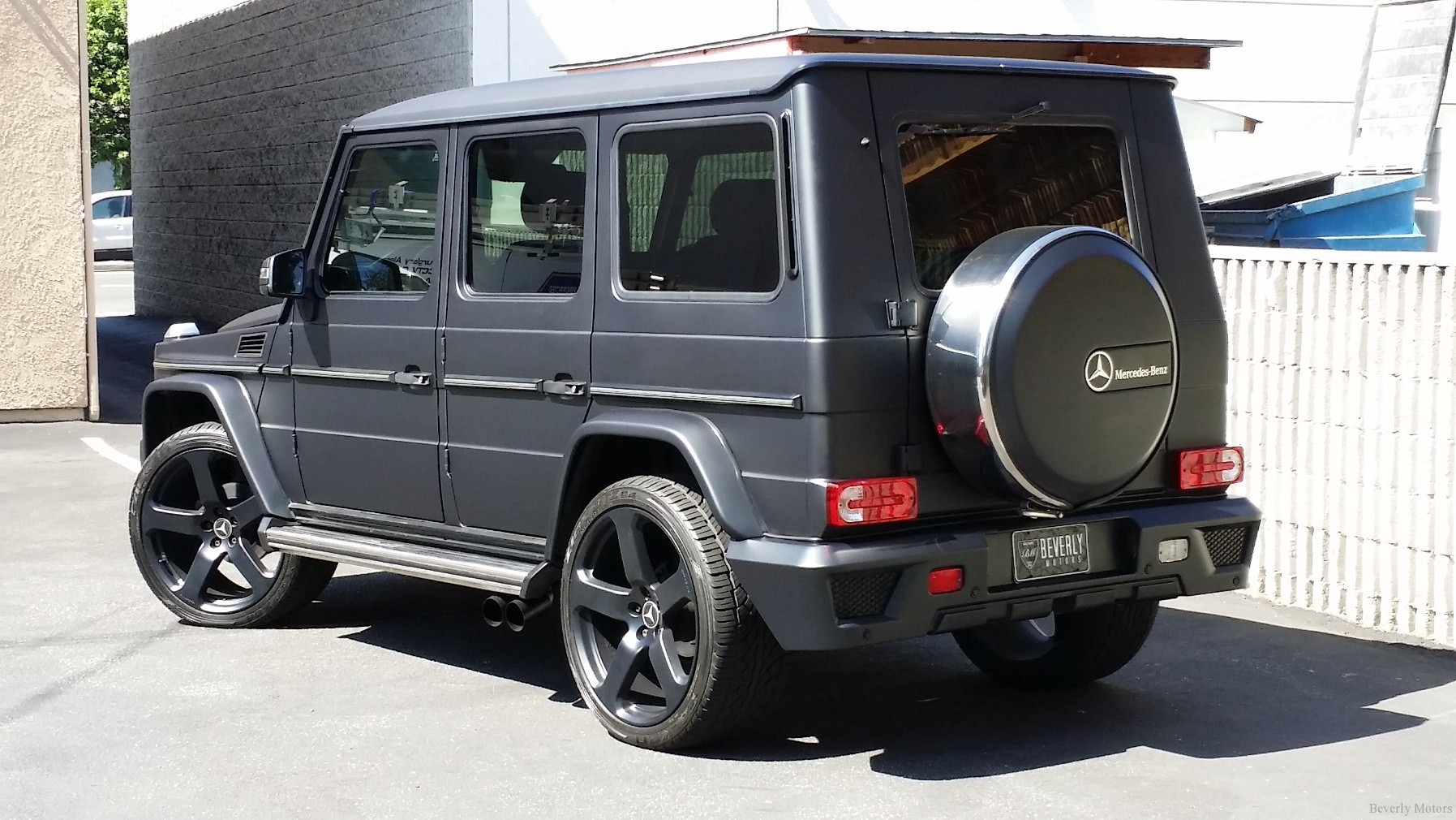 Mercedes Benz G Class Matte Black