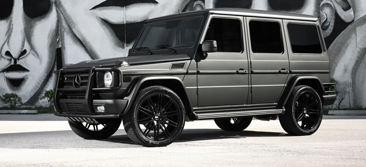 Mercedes Benz G Class Matte Black Mercedes Benz G Class Matte Black