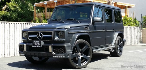 Mercedes Benz G Class Matte Black