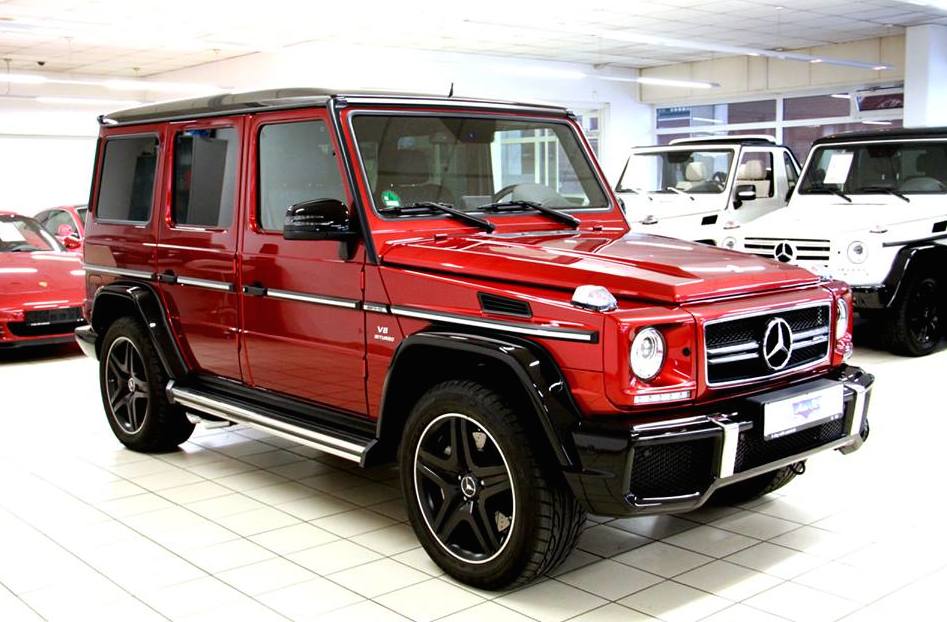 Mercedes Benz G Class Red