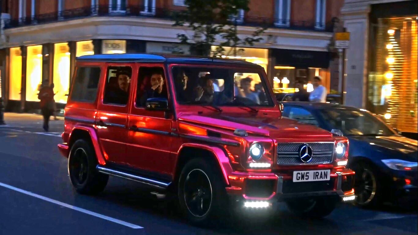 Mercedes Benz G Class Red