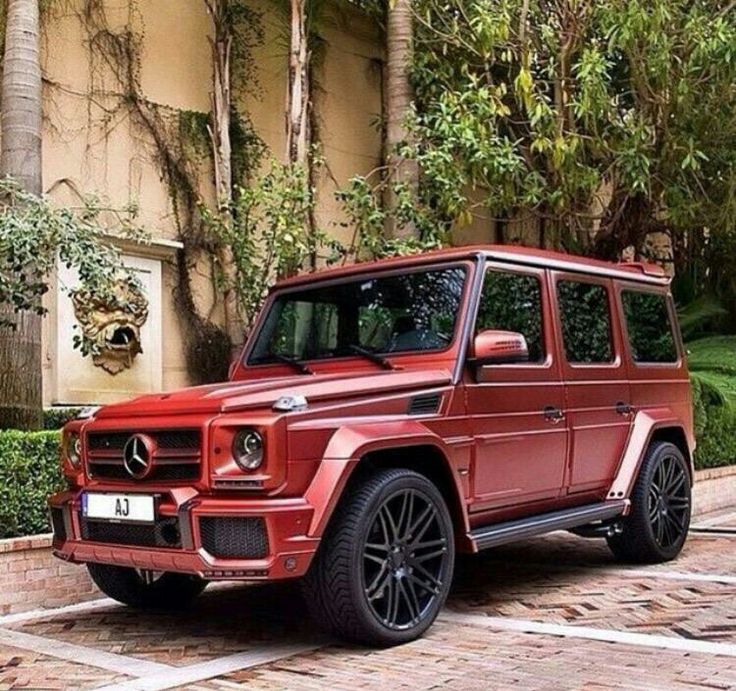 Mercedes Benz G Class Red
