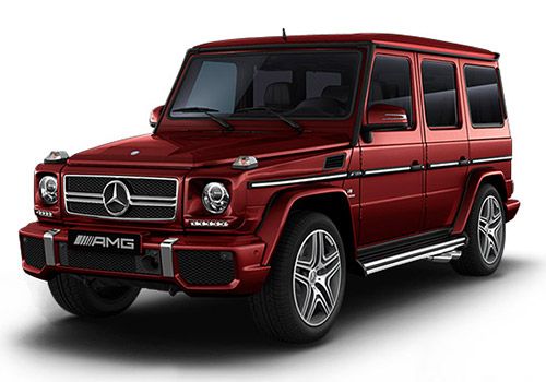 Mercedes Benz G Class Red