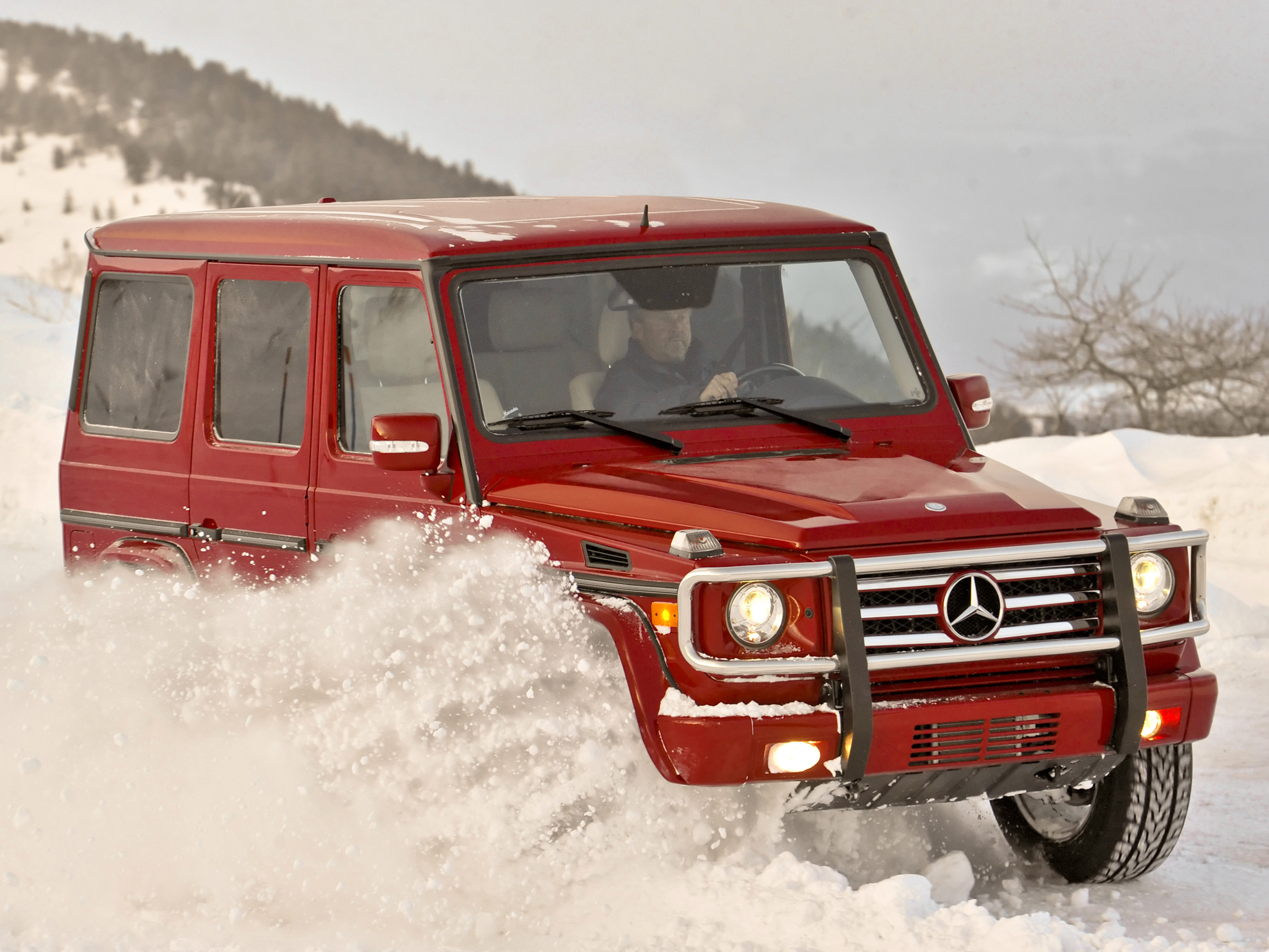 Mercedes Benz G Class Red