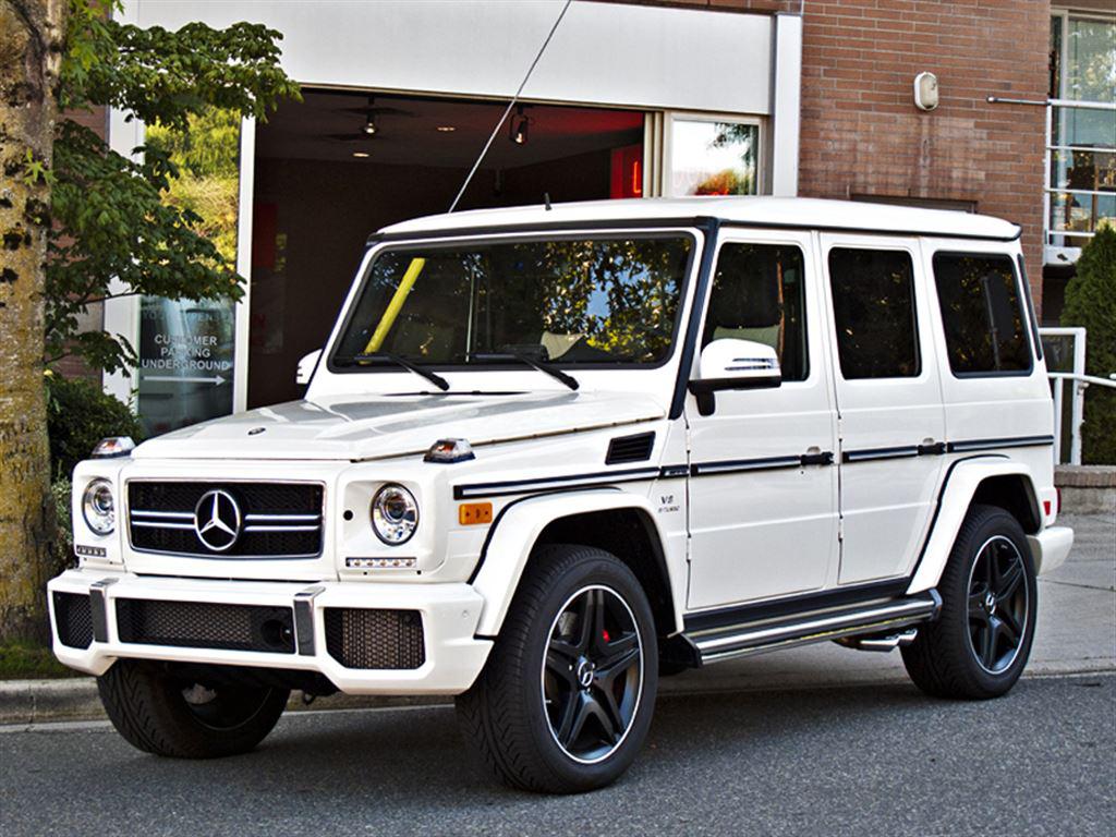Mercedes Benz G Class White