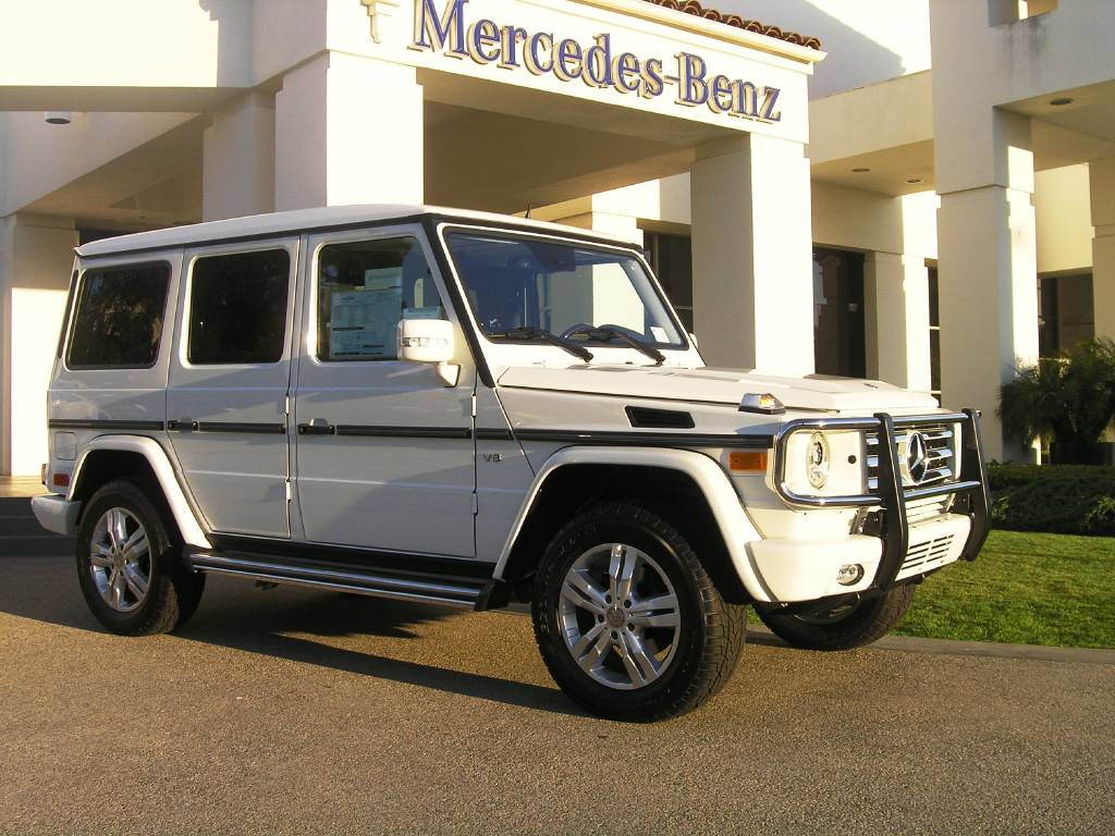 Mercedes Benz G Class White