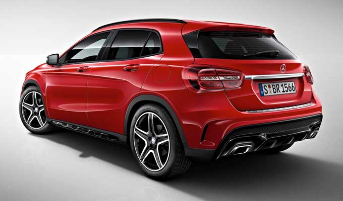 Mercedes Benz Gla 250 Red