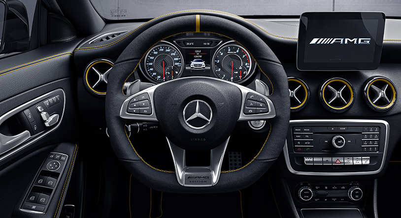 Mercedes Benz Gla Class Amg Yellow Night Edition