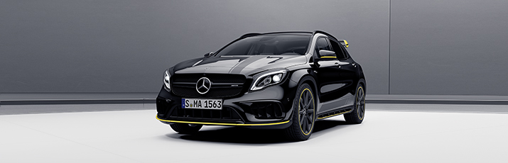 Mercedes Benz Gla Class Amg Yellow Night Edition