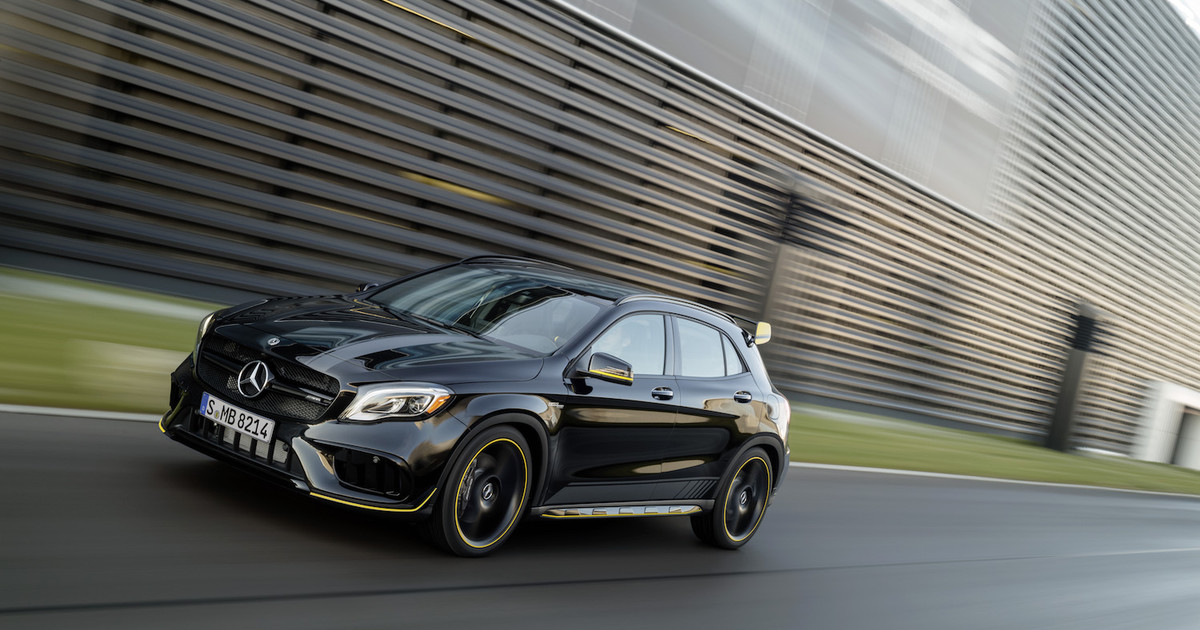 Mercedes Benz Gla Class Amg Yellow Night Edition
