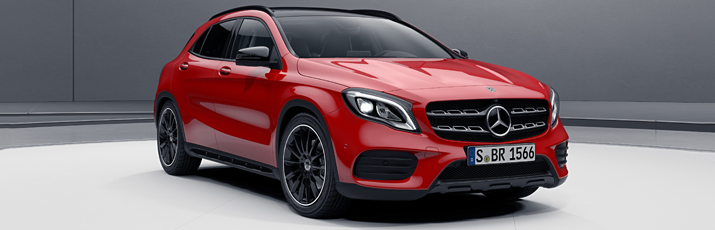 Mercedes Benz Gla Night Package