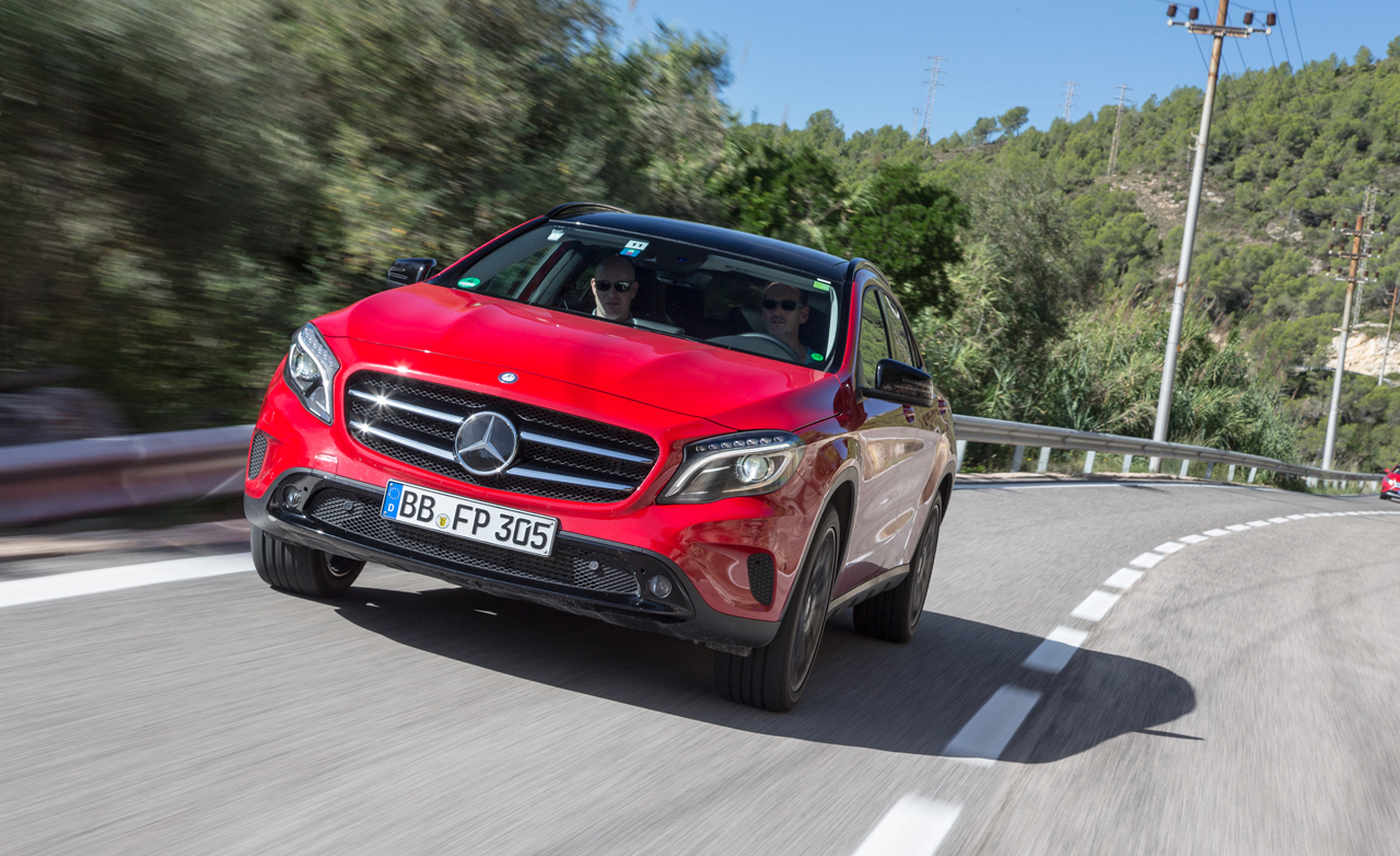 Mercedes Benz Gla Red