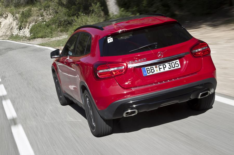 Mercedes Benz Gla Red