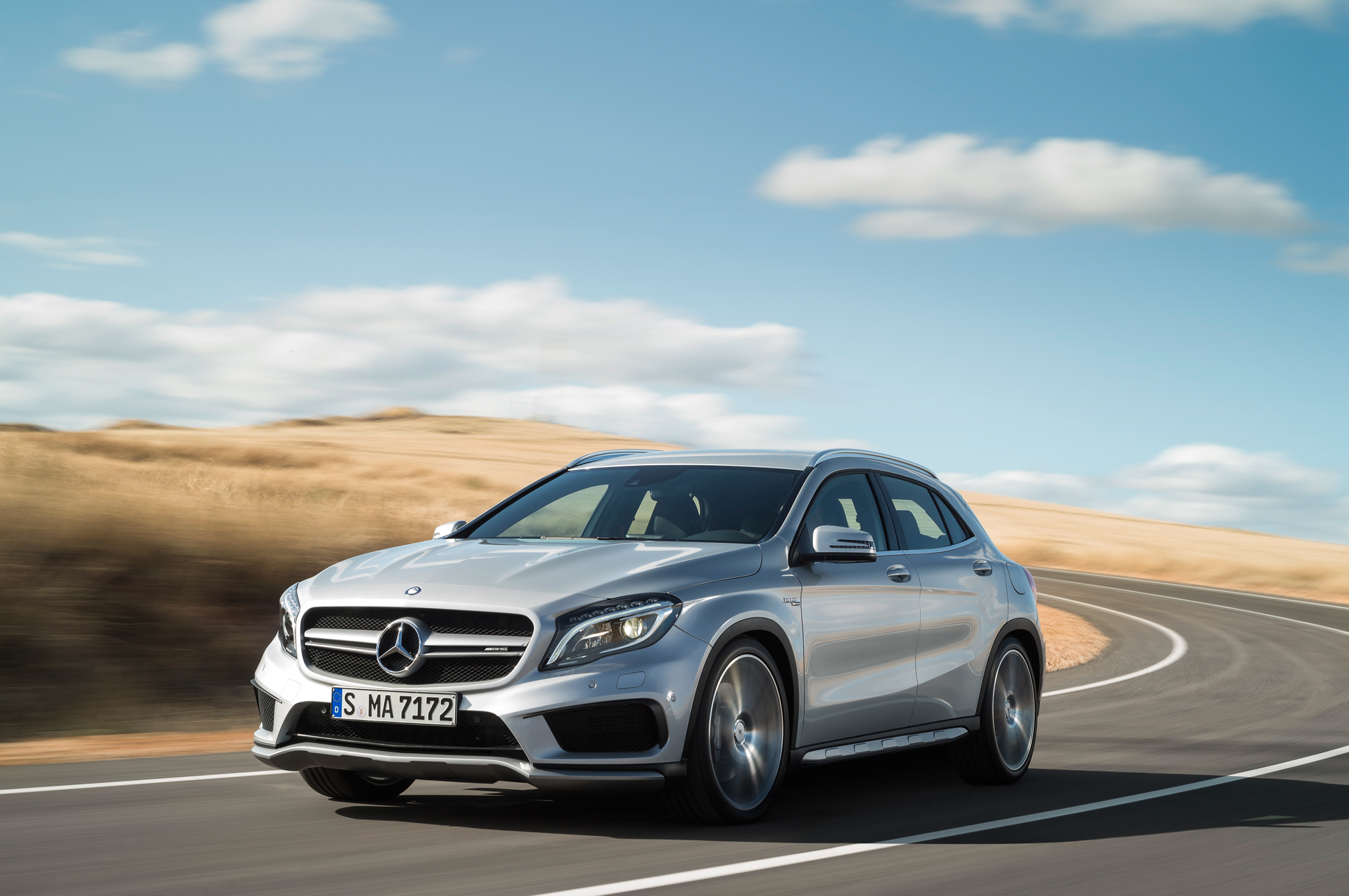 Mercedes Benz Gla Silver