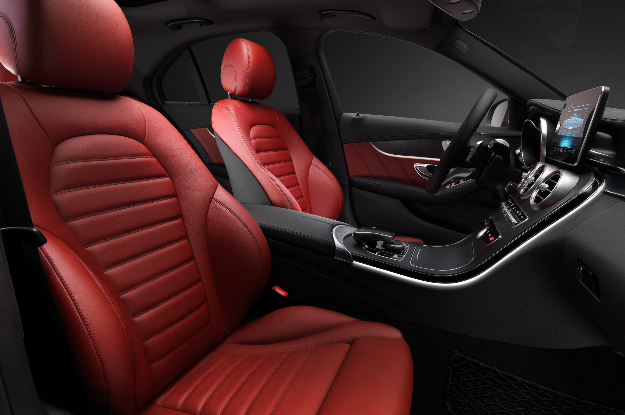 Mercedes Benz Glc Red