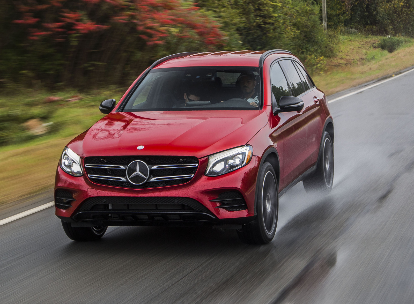 Mercedes Benz Glc Red
