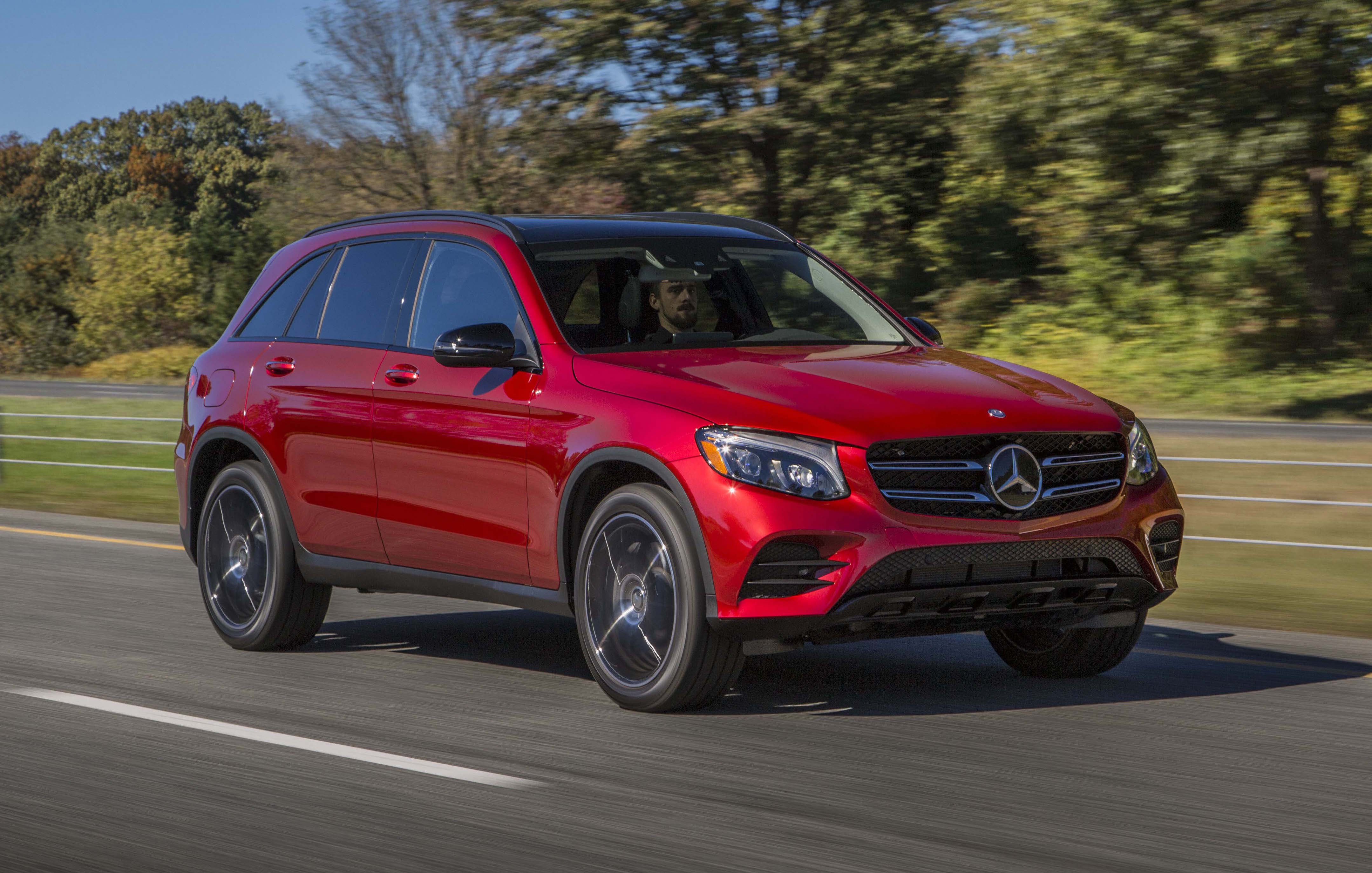 Mercedes Benz Glc Red