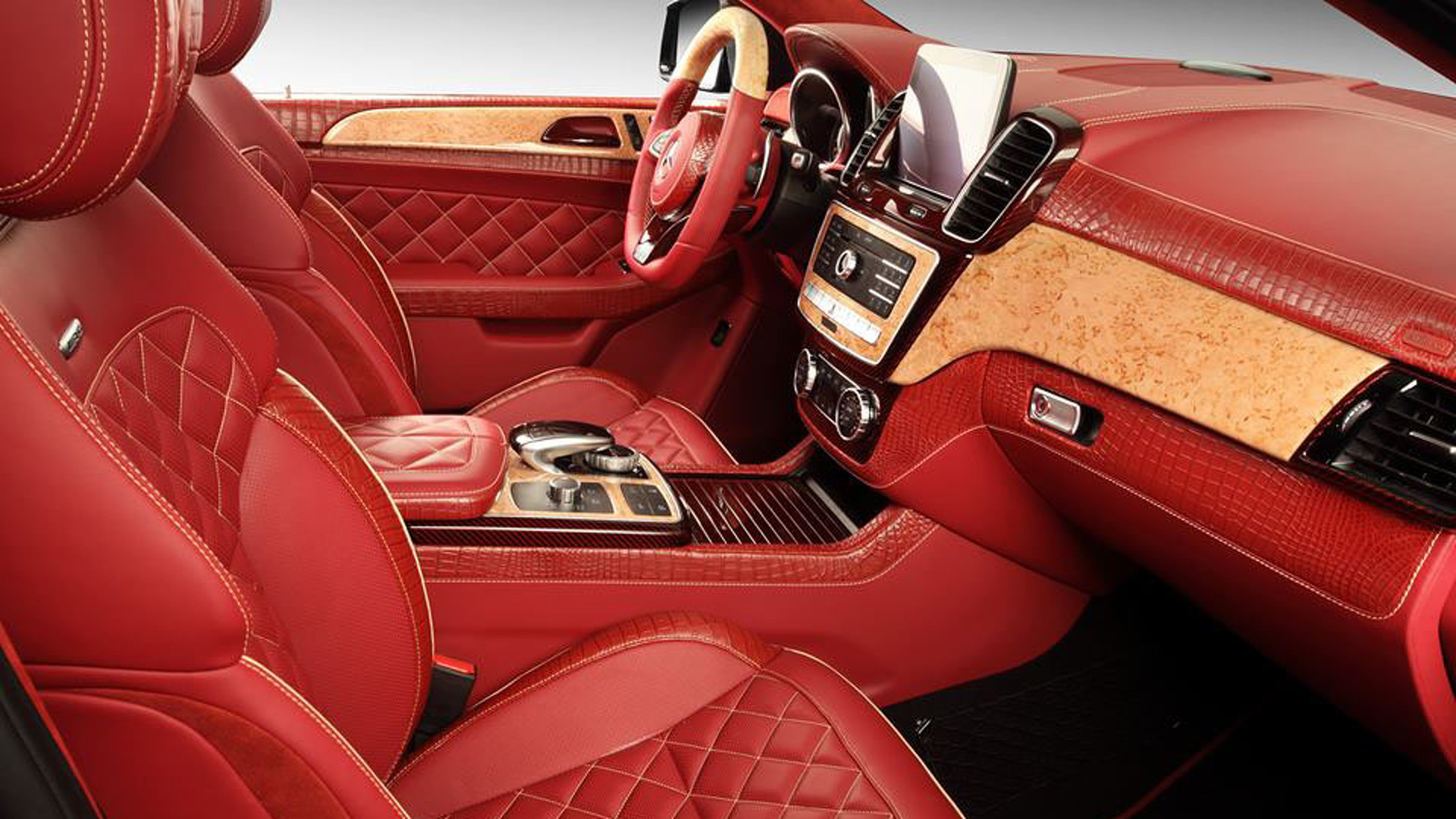 Mercedes Benz Gle Red