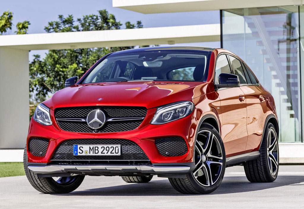 Mercedes Benz Gle Red