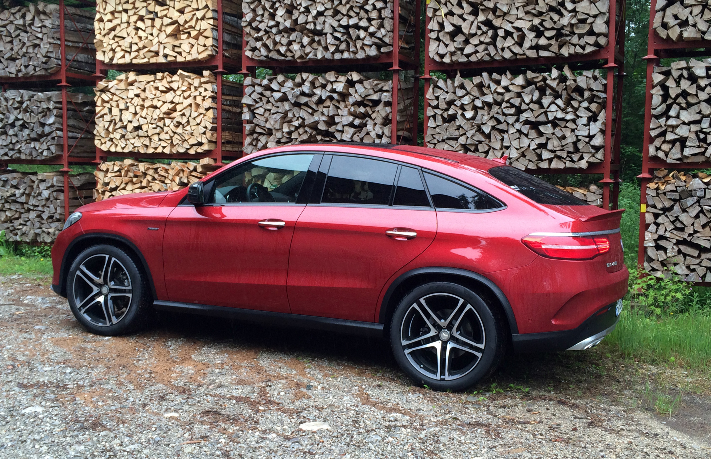 Mercedes Benz Gle Red