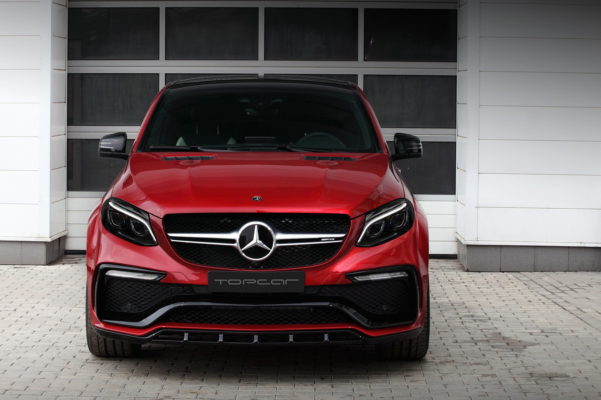 Mercedes Benz Gle Red