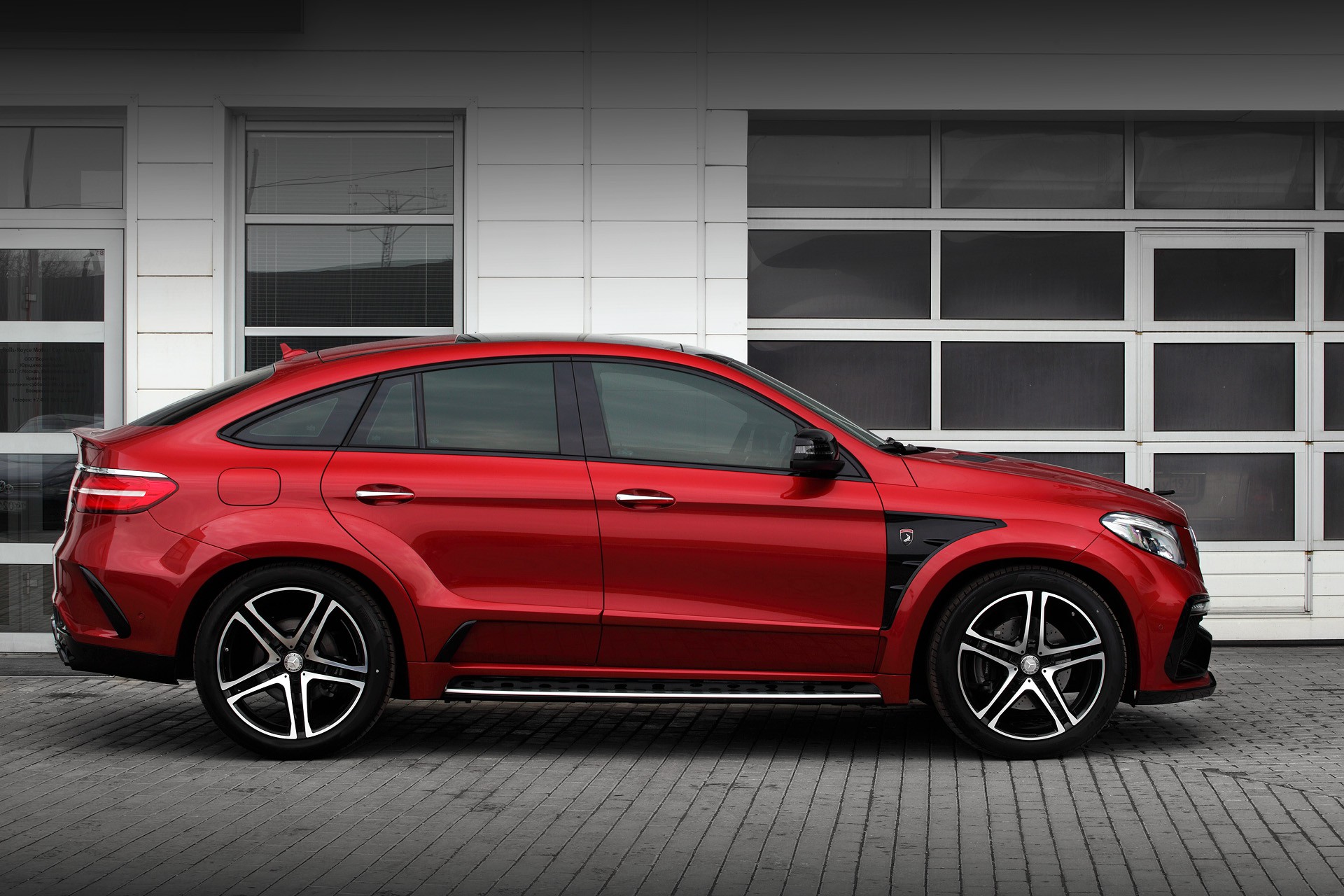 Mercedes Benz Gle Red