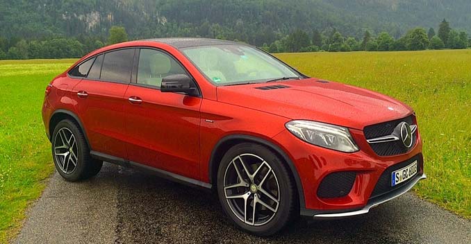 Mercedes Benz Gle Red