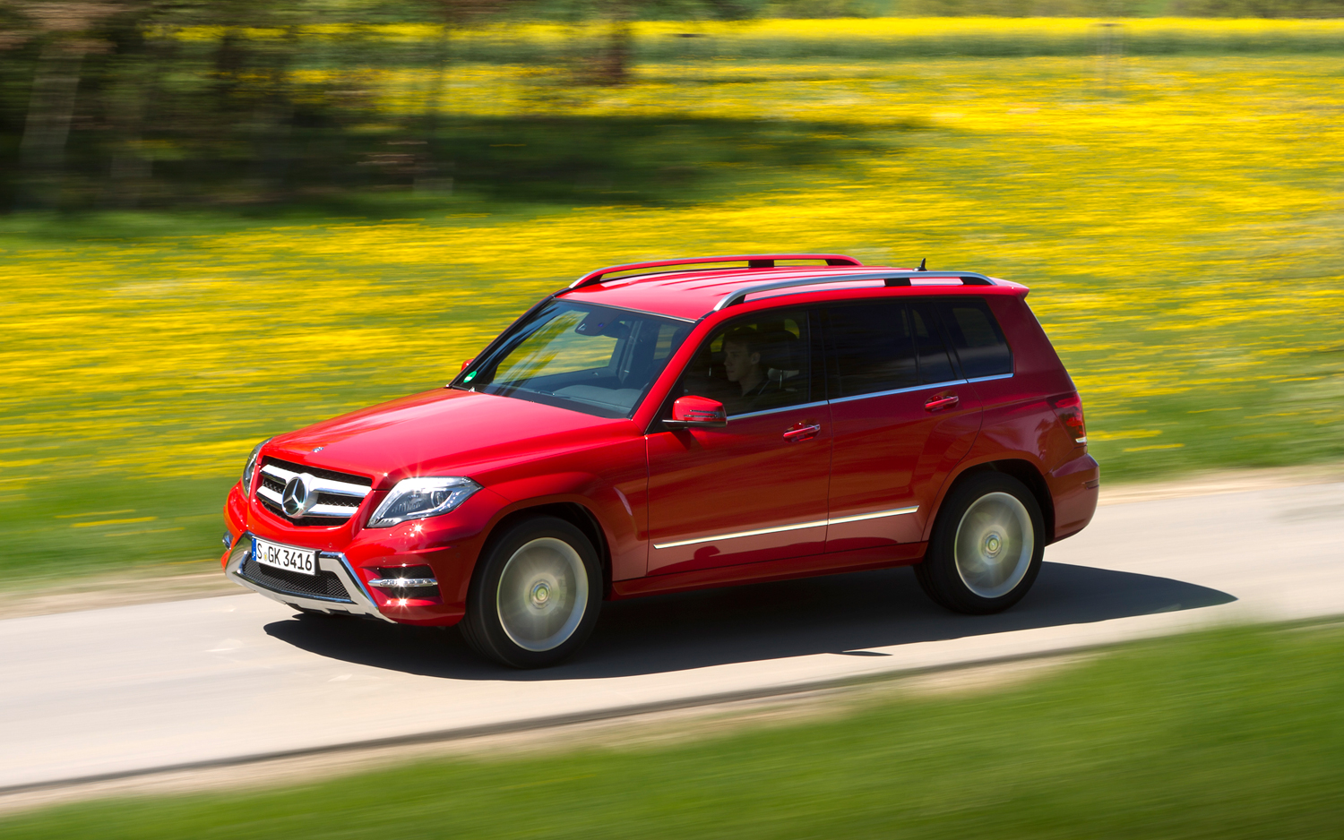 Mercedes Benz Glk Red