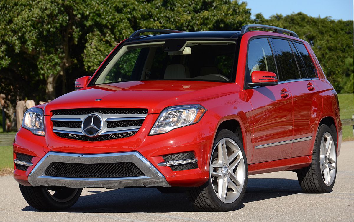 Mercedes Benz Glk Red
