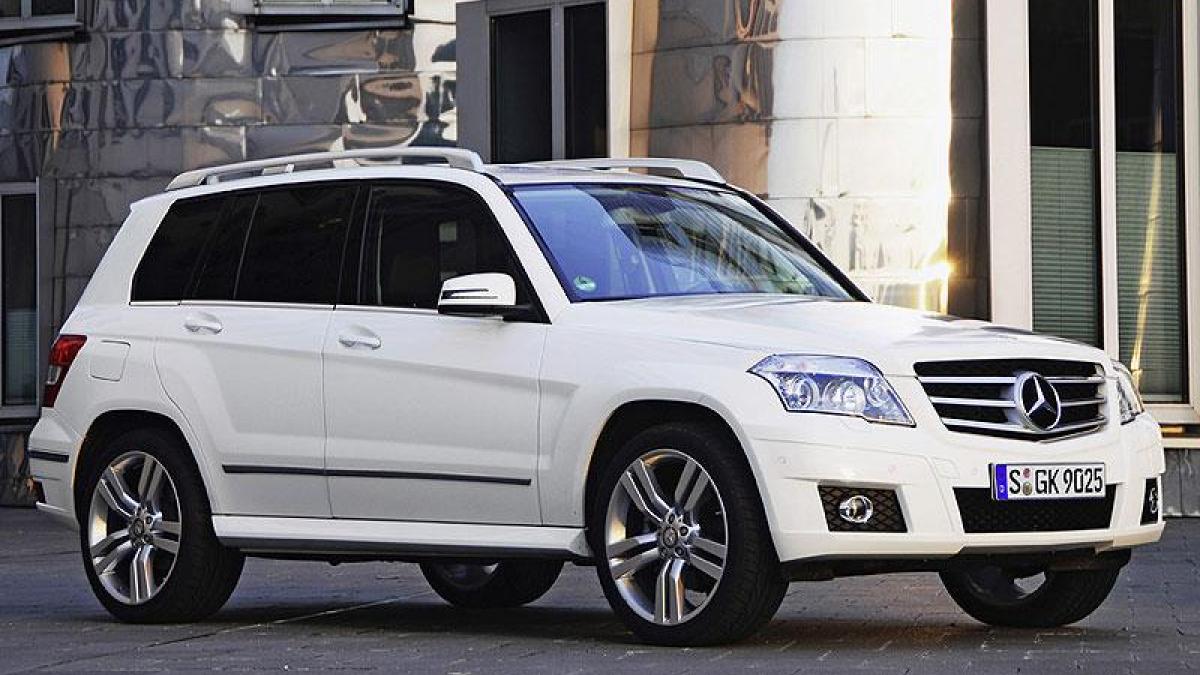 Mercedes Benz Glk White