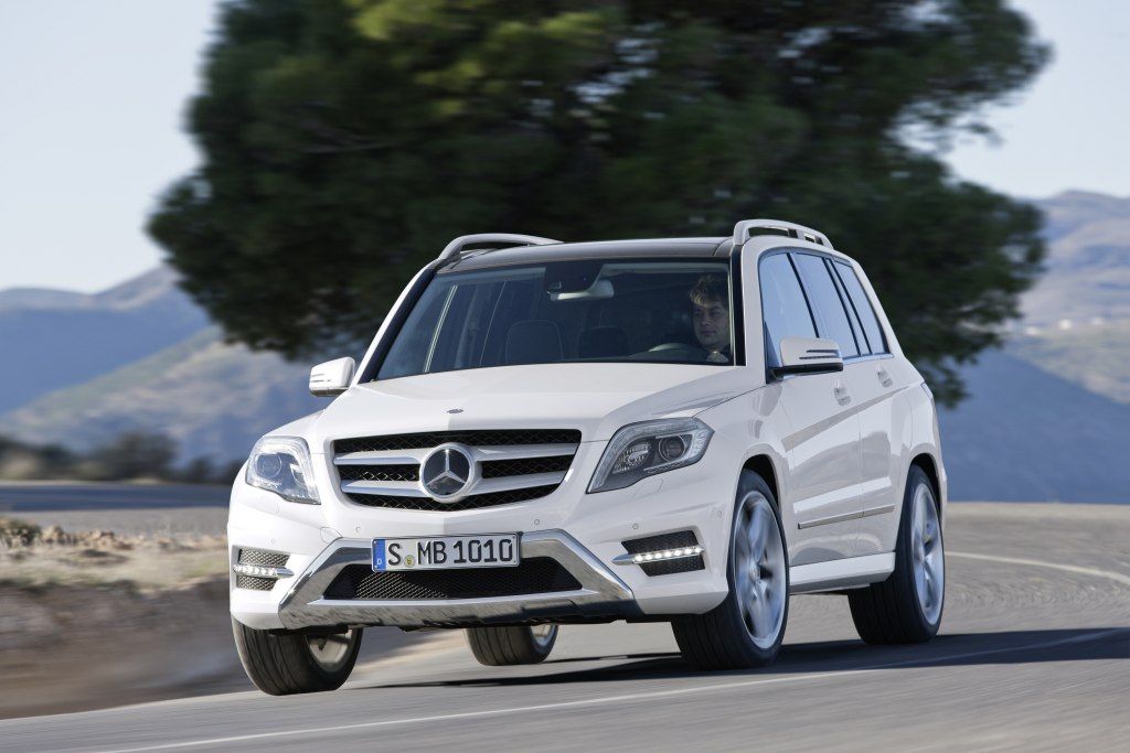 Mercedes Benz Glk White