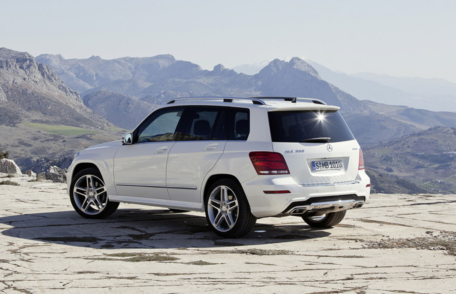 Mercedes Benz Glk White