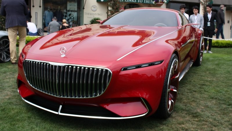 Mercedes Benz Maybach Red