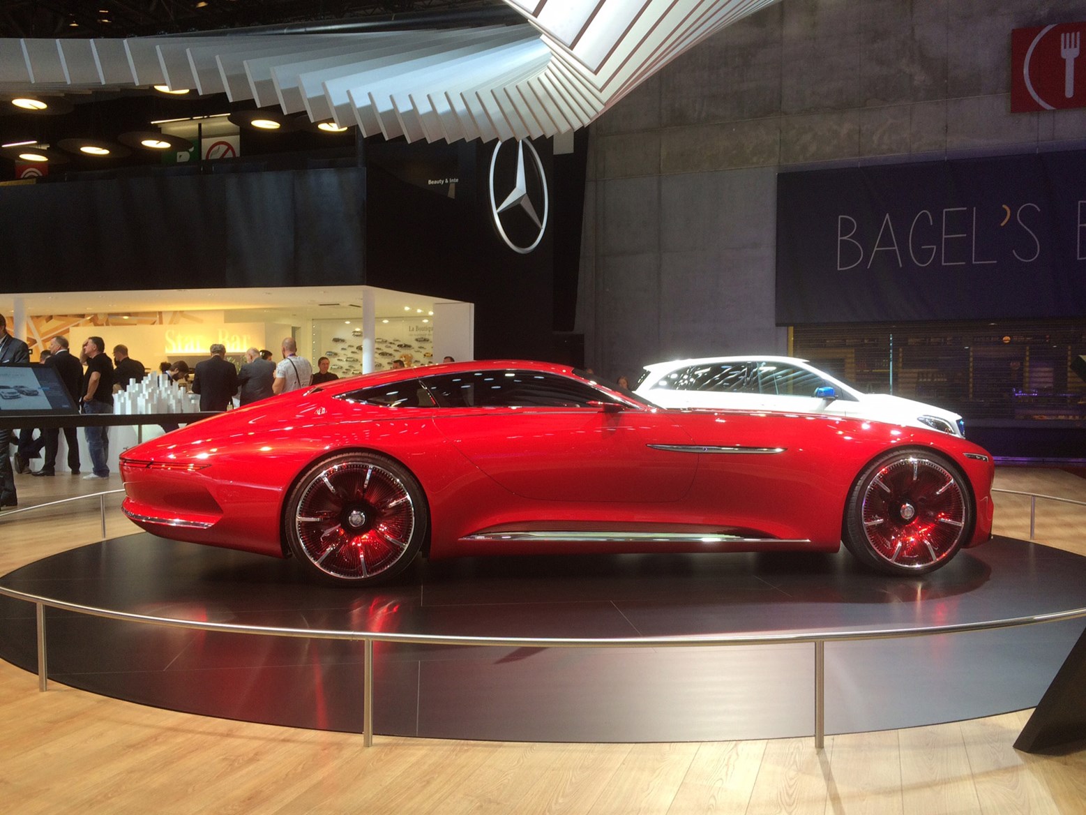 Mercedes Benz Maybach Red