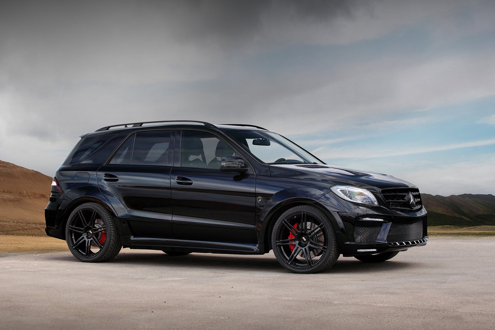 Mercedes Benz ML Black