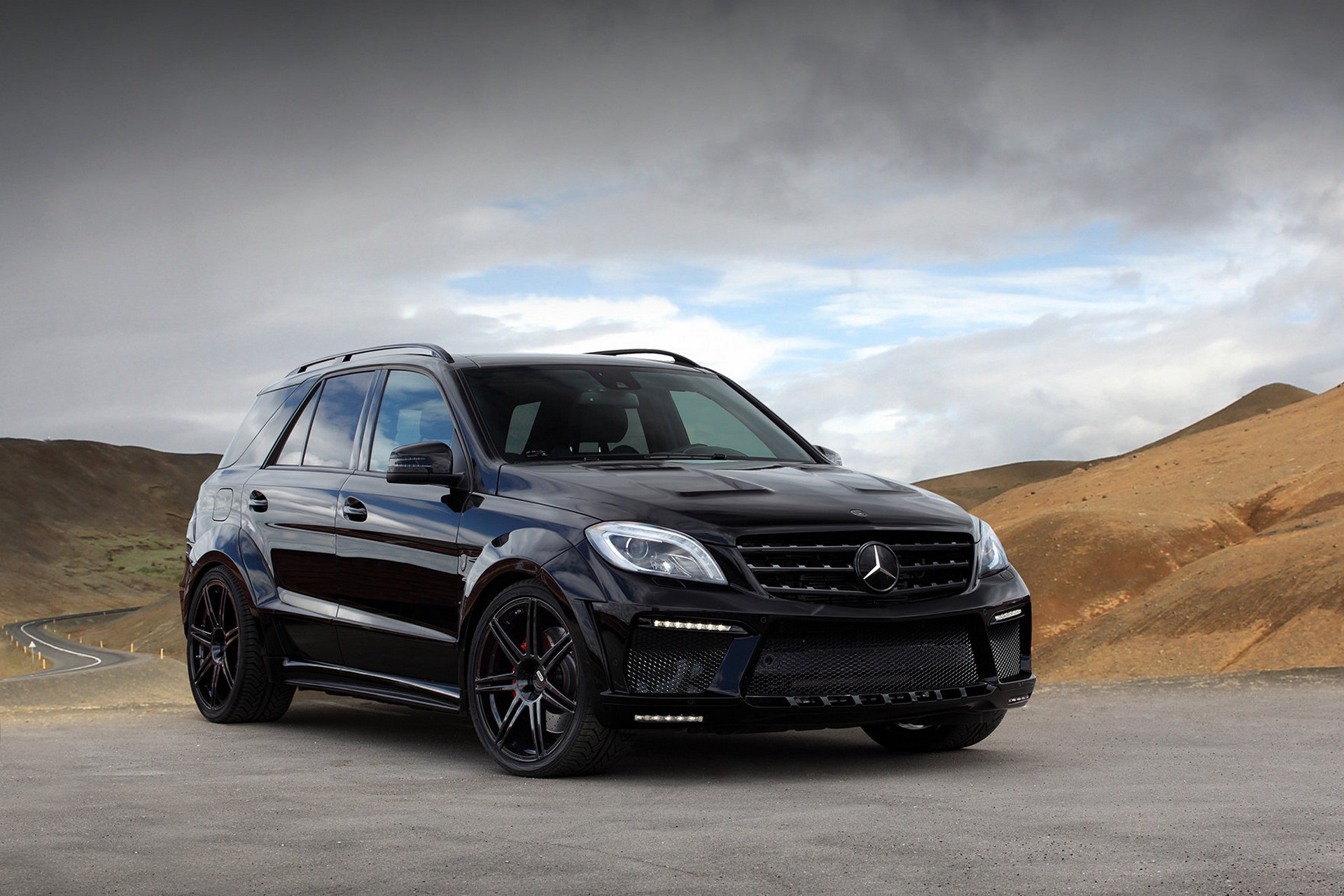 Mercedes Benz ML Black