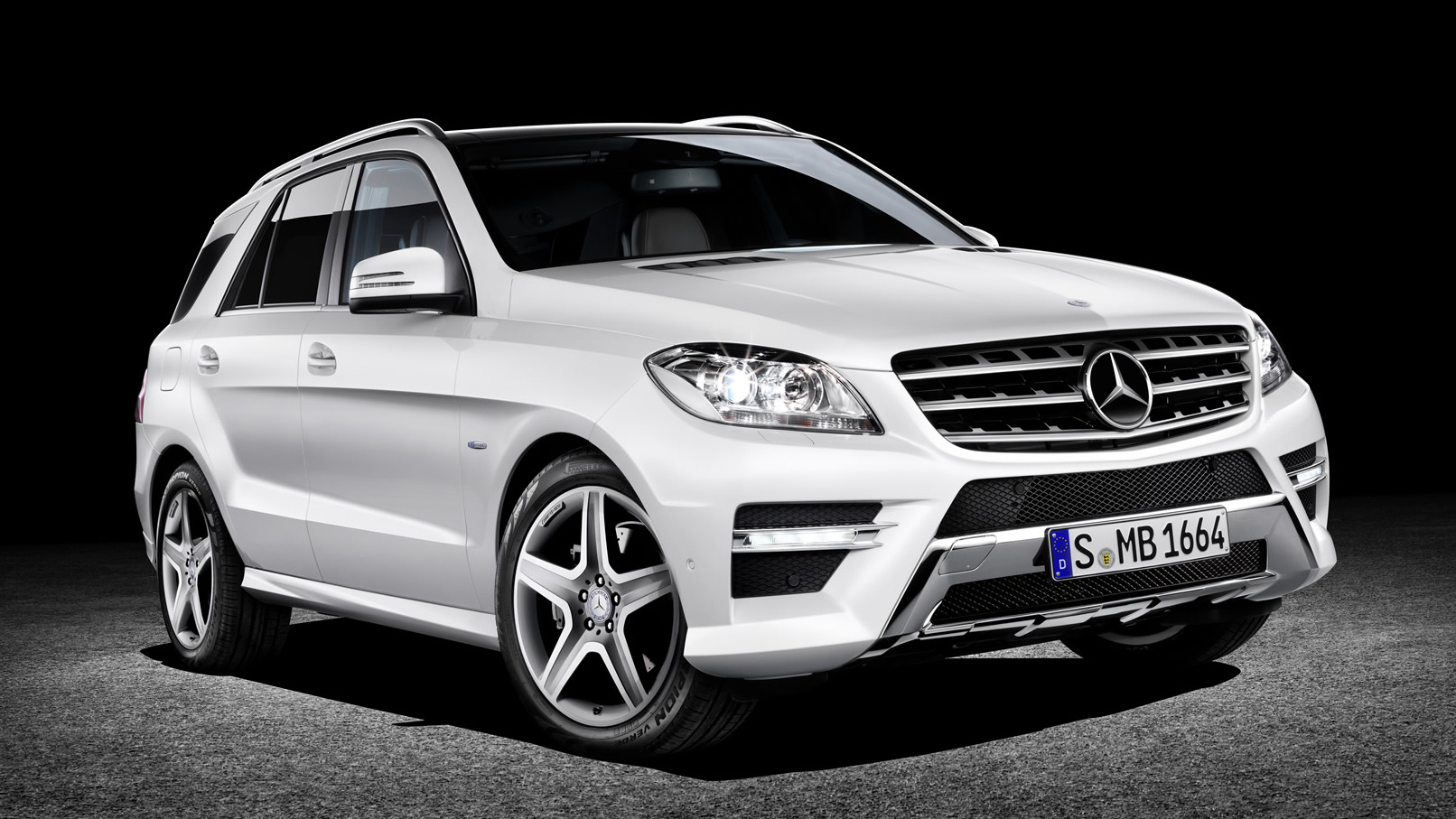 Mercedes Benz ML350 White